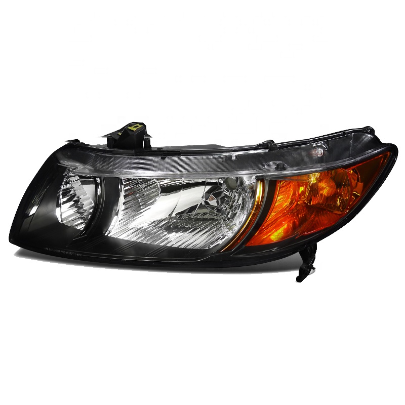 Luces de faros delanteros negros