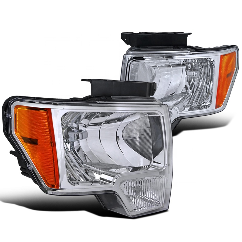 Faros delanteros de camioneta pickup Ford