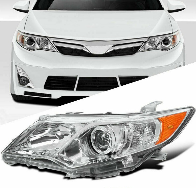 Faros con carcasa cromada