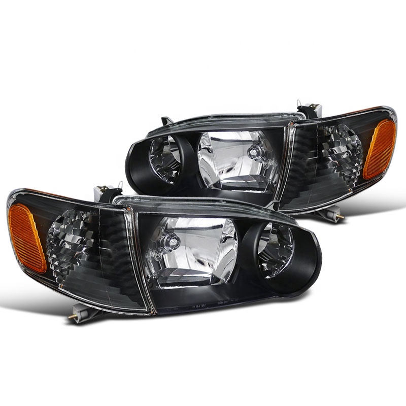 Faros delanteros negros Toyota Corolla